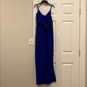 Royal blue jumpsuit